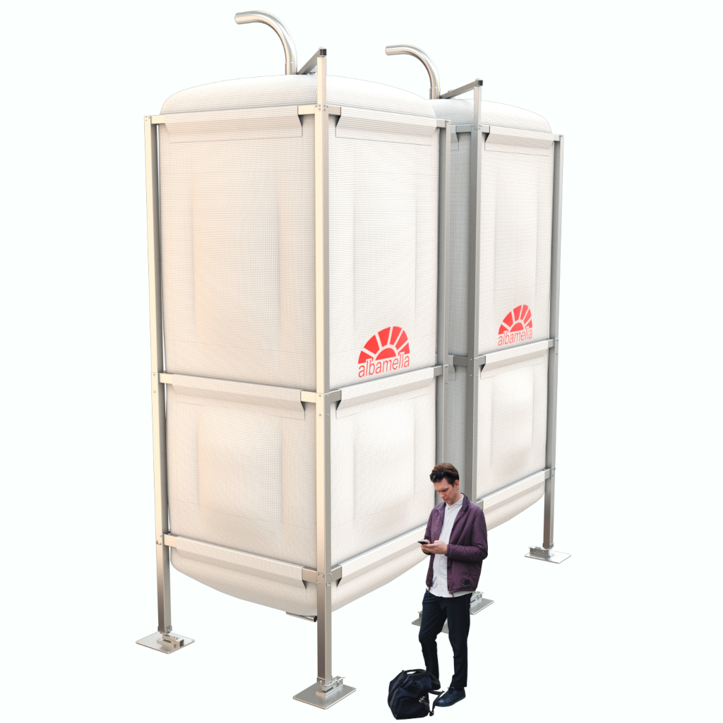 Silo de granza para plástico