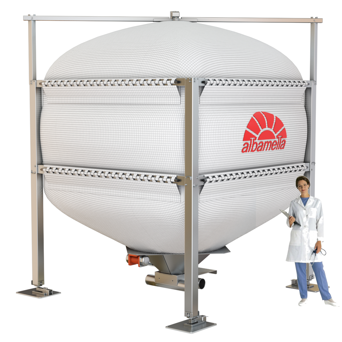 Silo trevira para harina o azucar