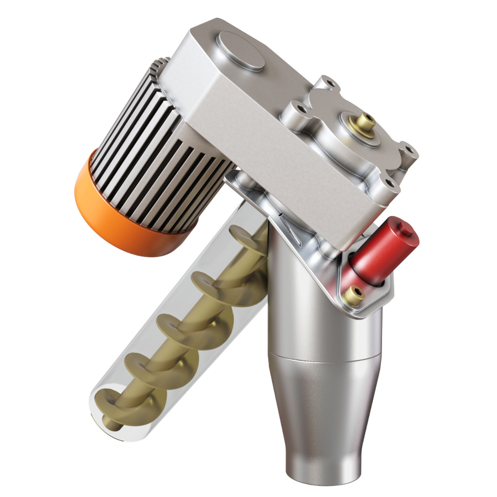 Sinfines para trasporte de sólidos