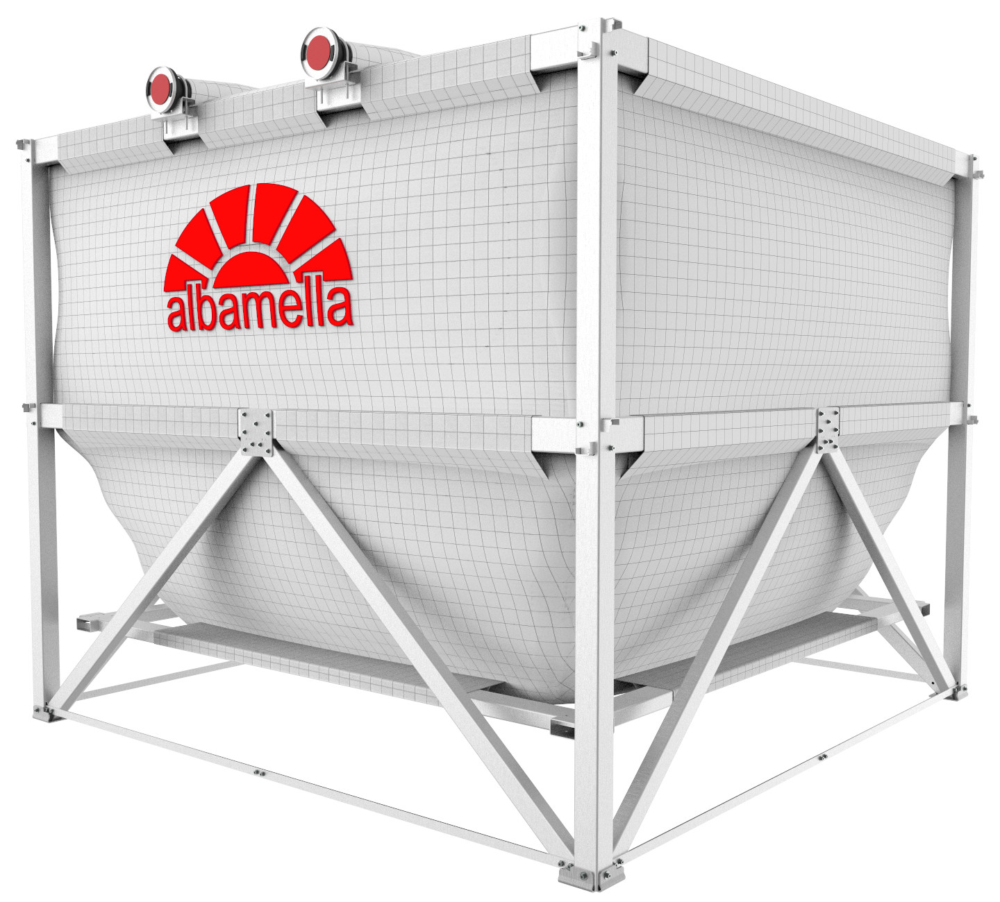 Imagen silo fondo plano